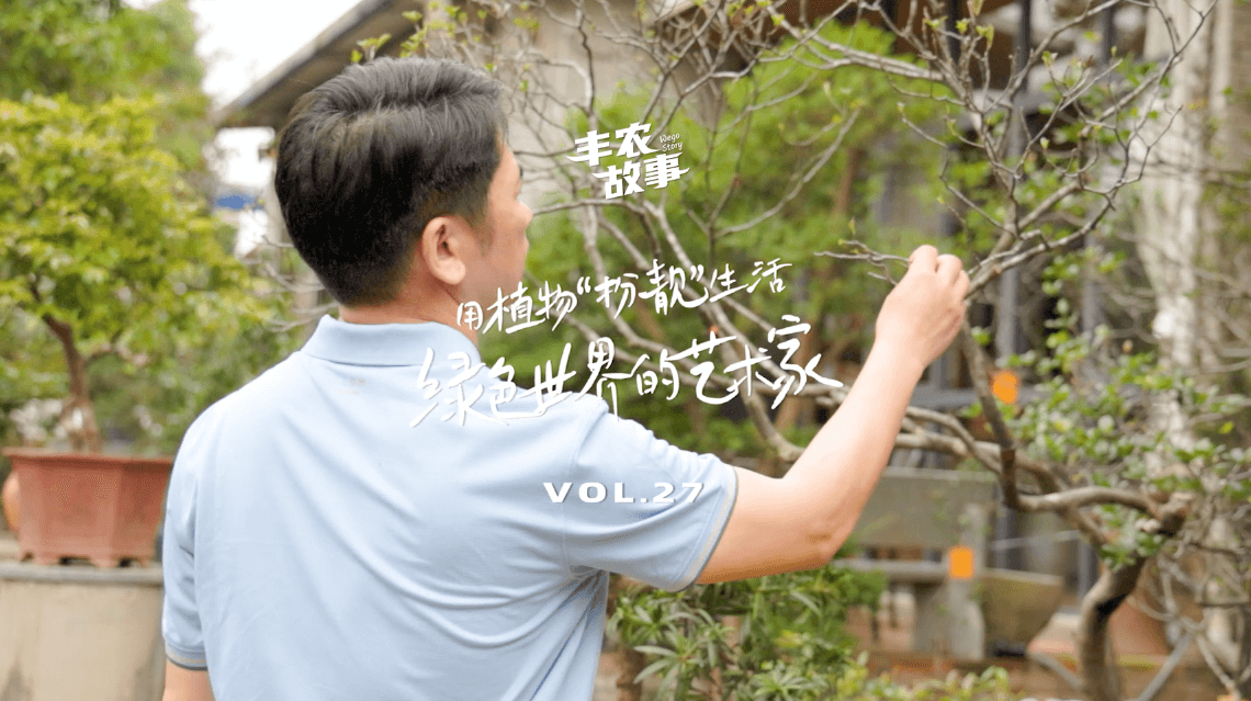 17年，他用一草一木去点亮了一个个家。